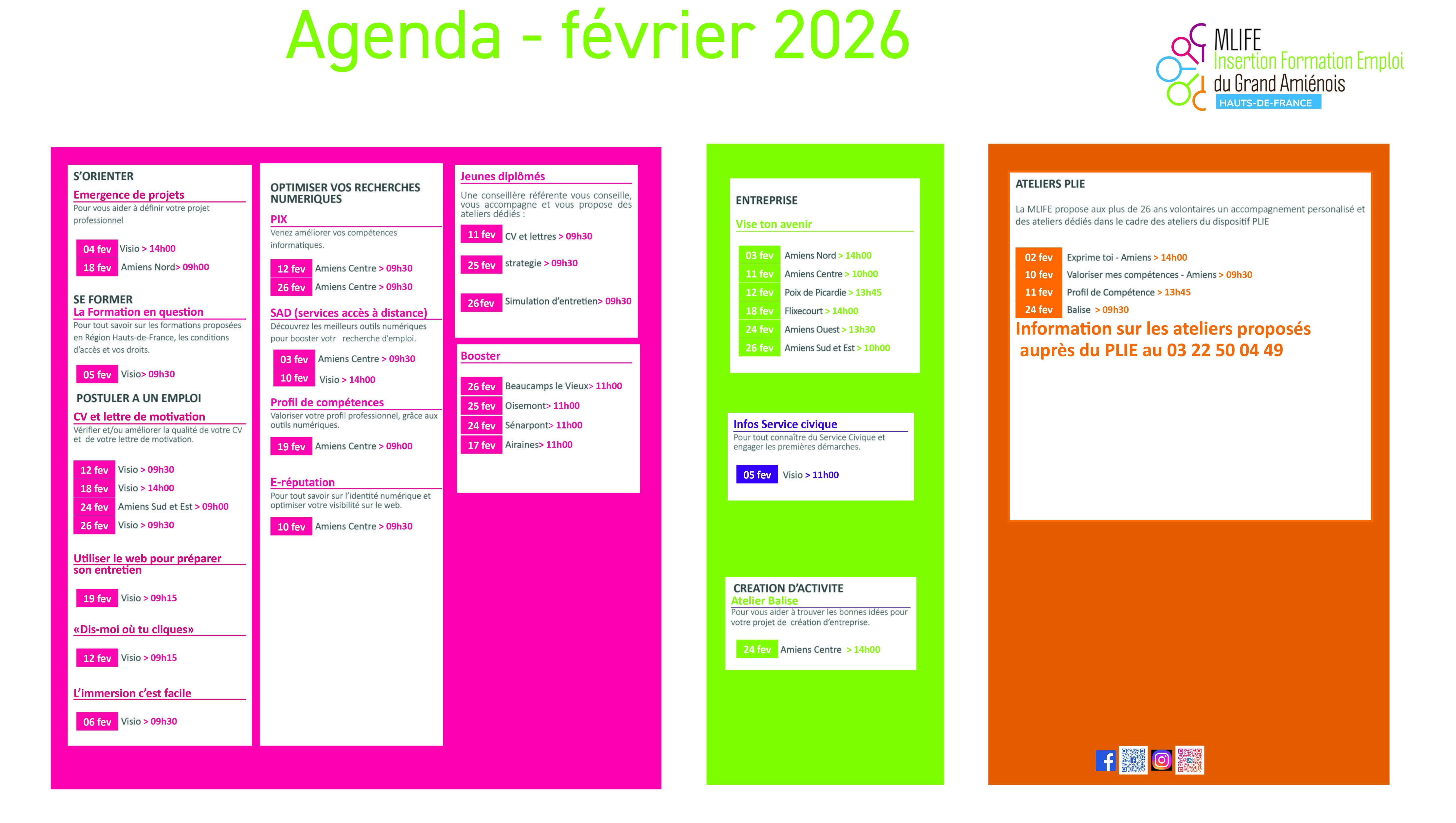 agenda fev 2026
