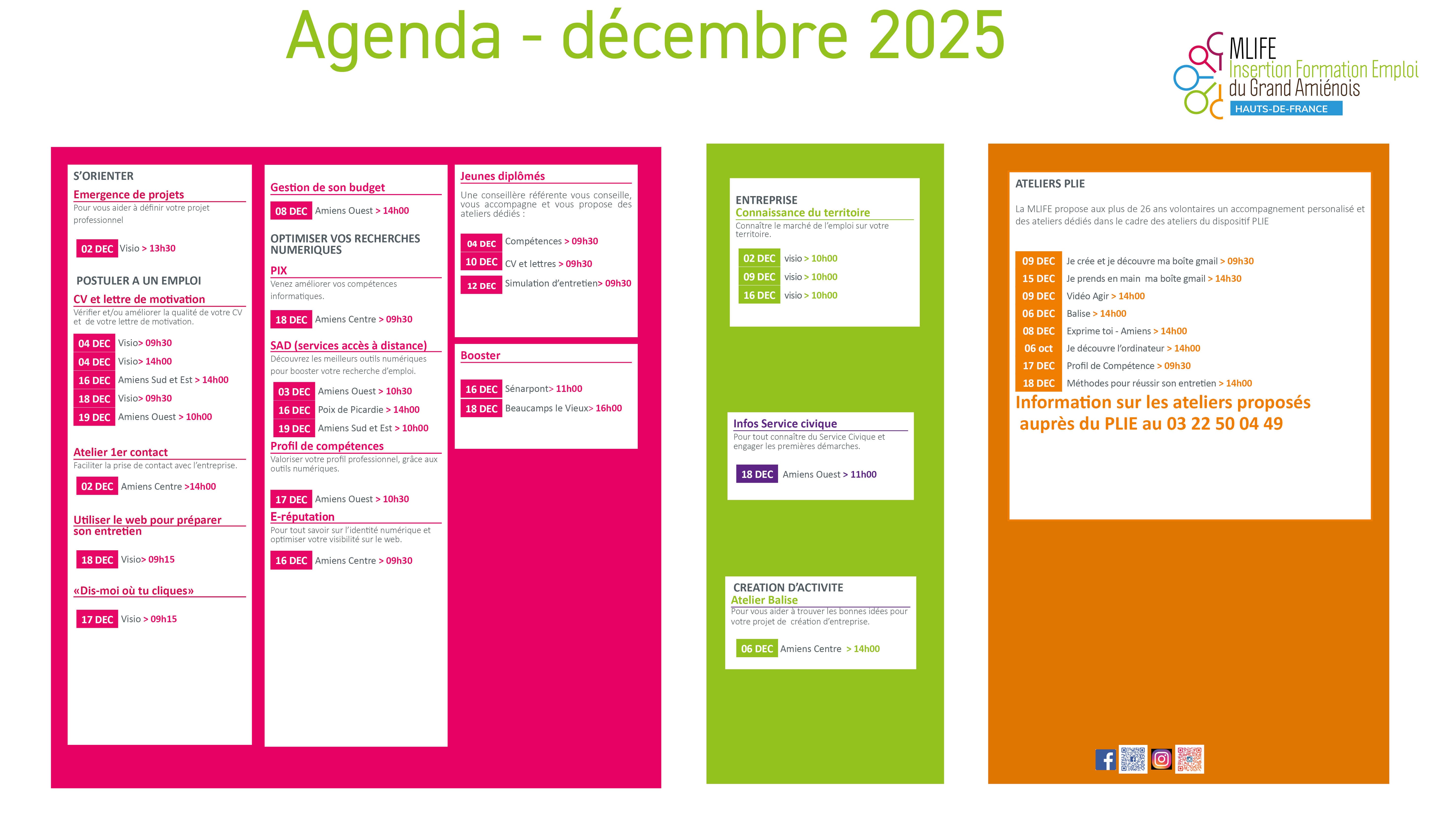agenda dec 2025