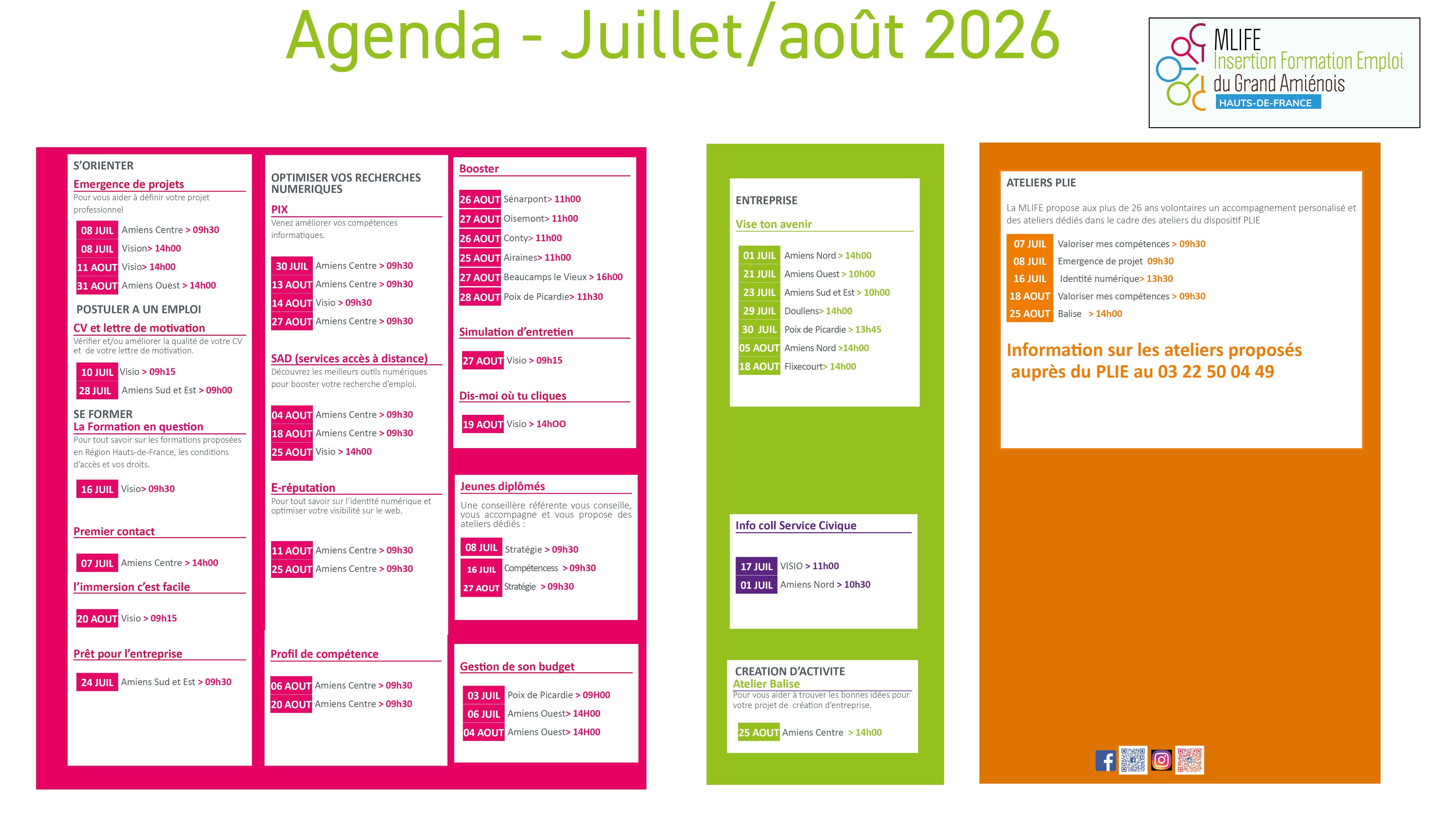 agenda juillet aout 2026 1